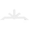Ekena Millwork Vanguard Architectural Grade PVC Gable Bracket, 96"W x 36"H x 6"D x 6"F, 9/12 Pitch GBP096X36X0606VAN00 - alternate 5